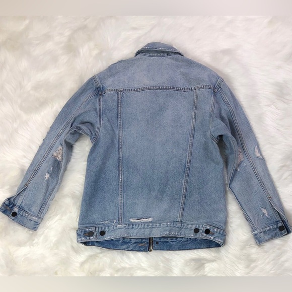 Alexander wang Oversize Denim Jacket Coat - Picture 7 of 7